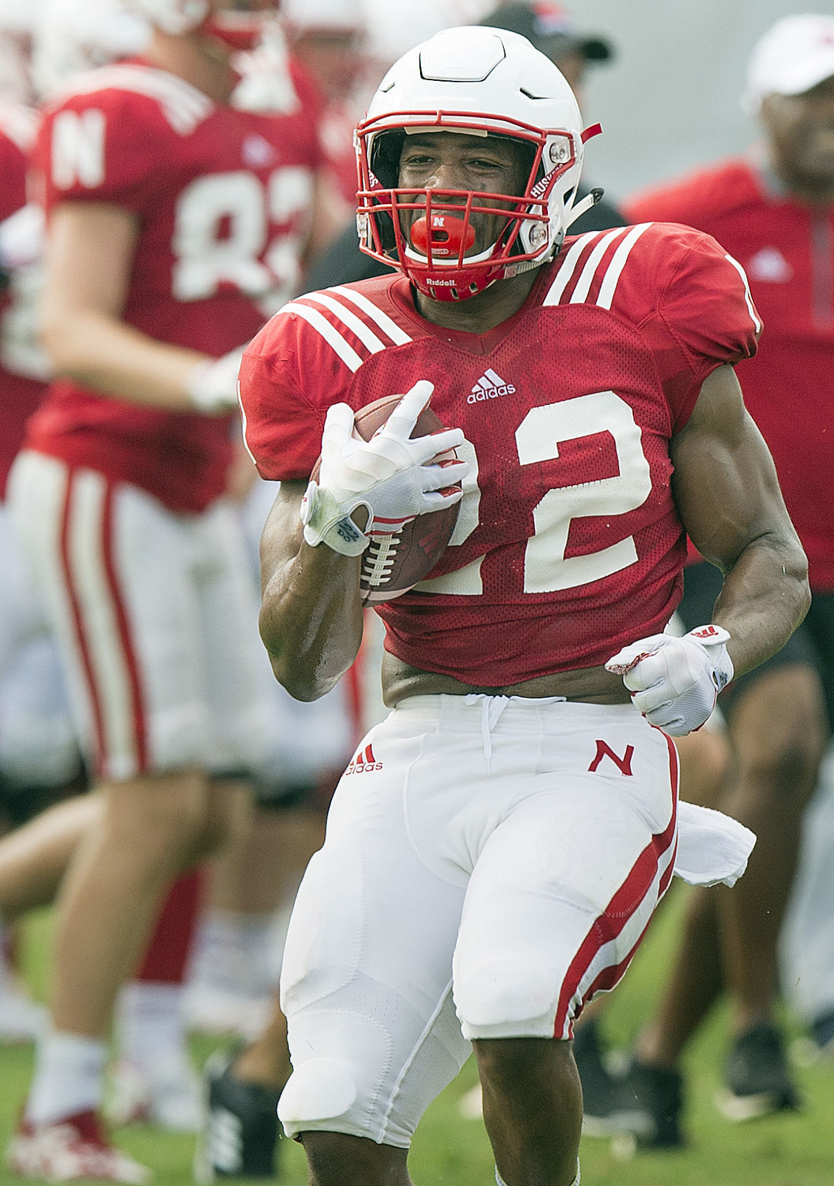 Huskers fall practice, Day 5, 8/8